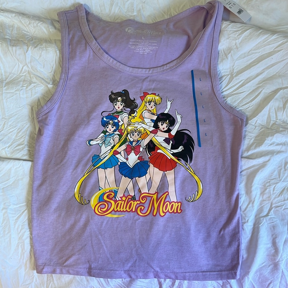 Sailor Moon Anime Tank Top NWT